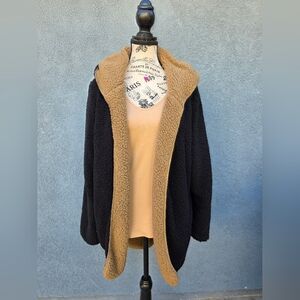 Weatherproof Women's Reversible Plush Hooded Jacket